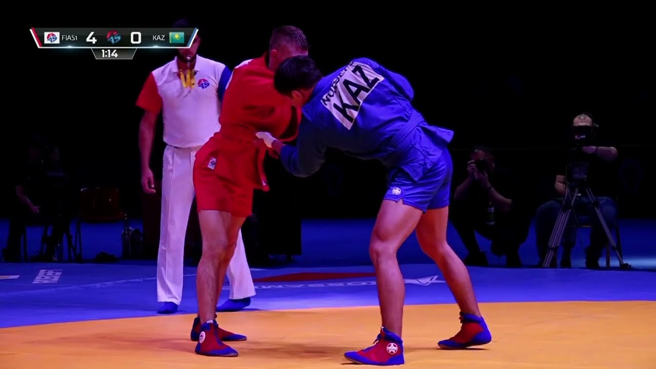 ZATYLKIN vs NURSEIT. 79 kg Juniors male. World Cadets, Youth and Junior SAMBO Championships 2022