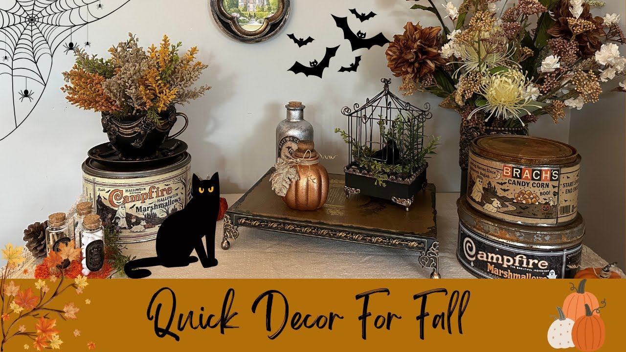 Quick Decor For Fall