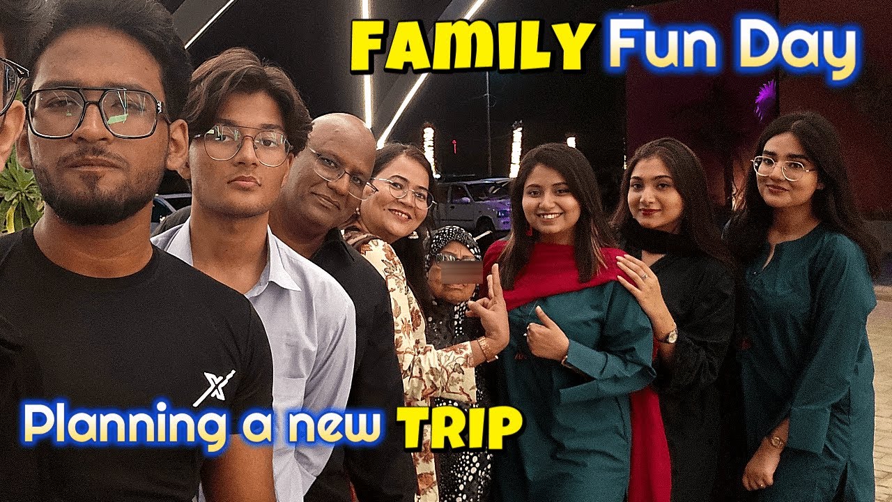 Family Fun Day👨‍👩‍👦‍👦 A time for strong family ties💕 Planning a new TRIP #travelwithbinra #travel