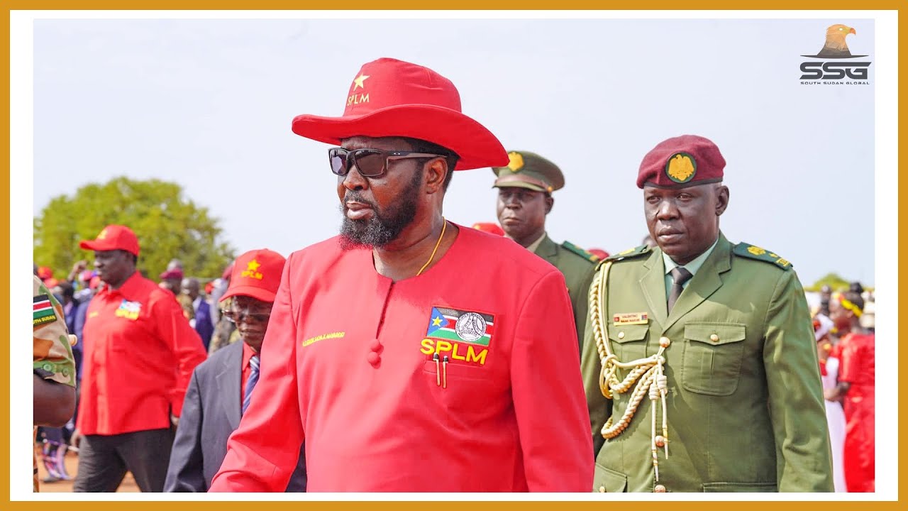 See President Kiir Received in Wau, Western Bahr el Ghazal State, Endorsement Rally SPLM Flag Bearer