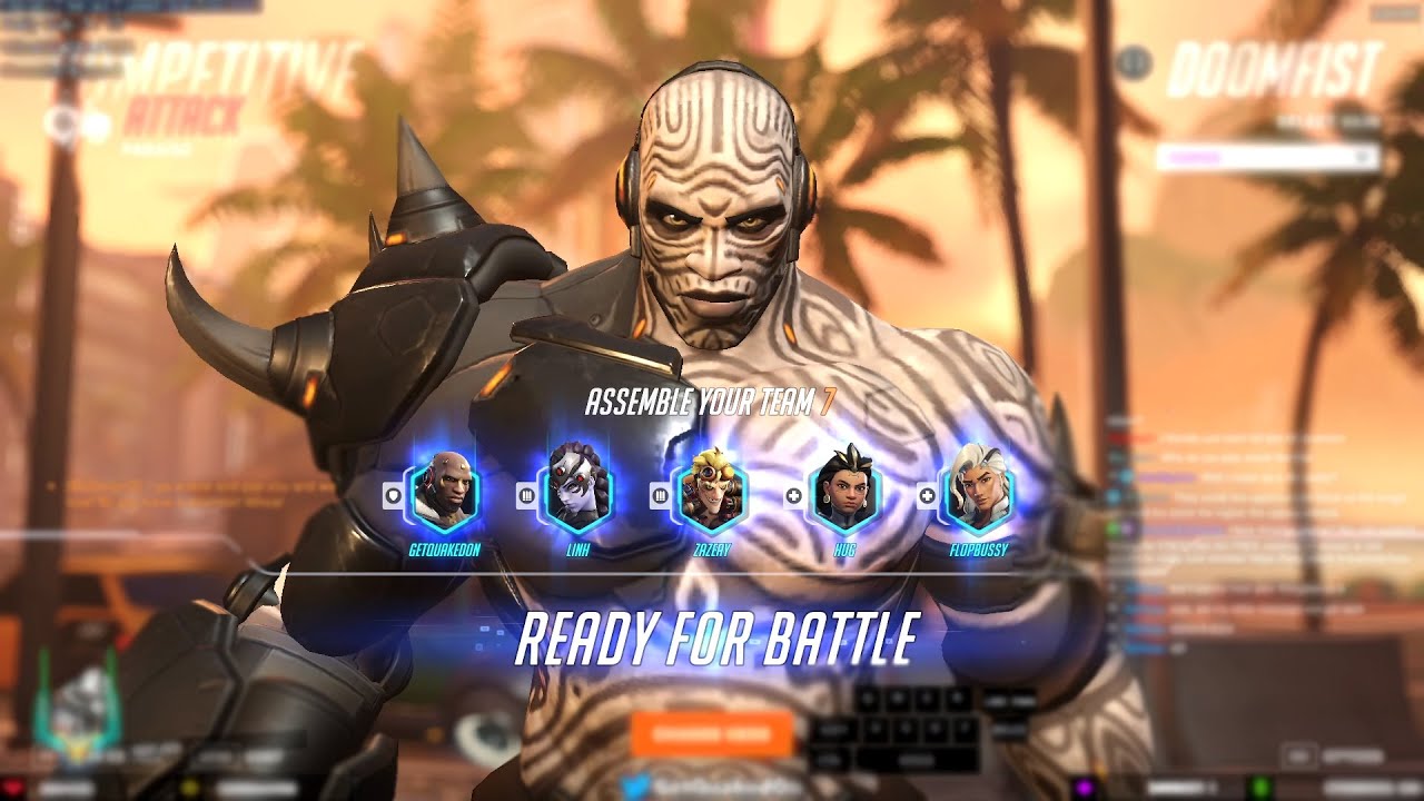 GETQUAKEDON SHOWS HIS DOOMFIST SKILL - OVERWATCH 2 TOP 500 SEASON 6