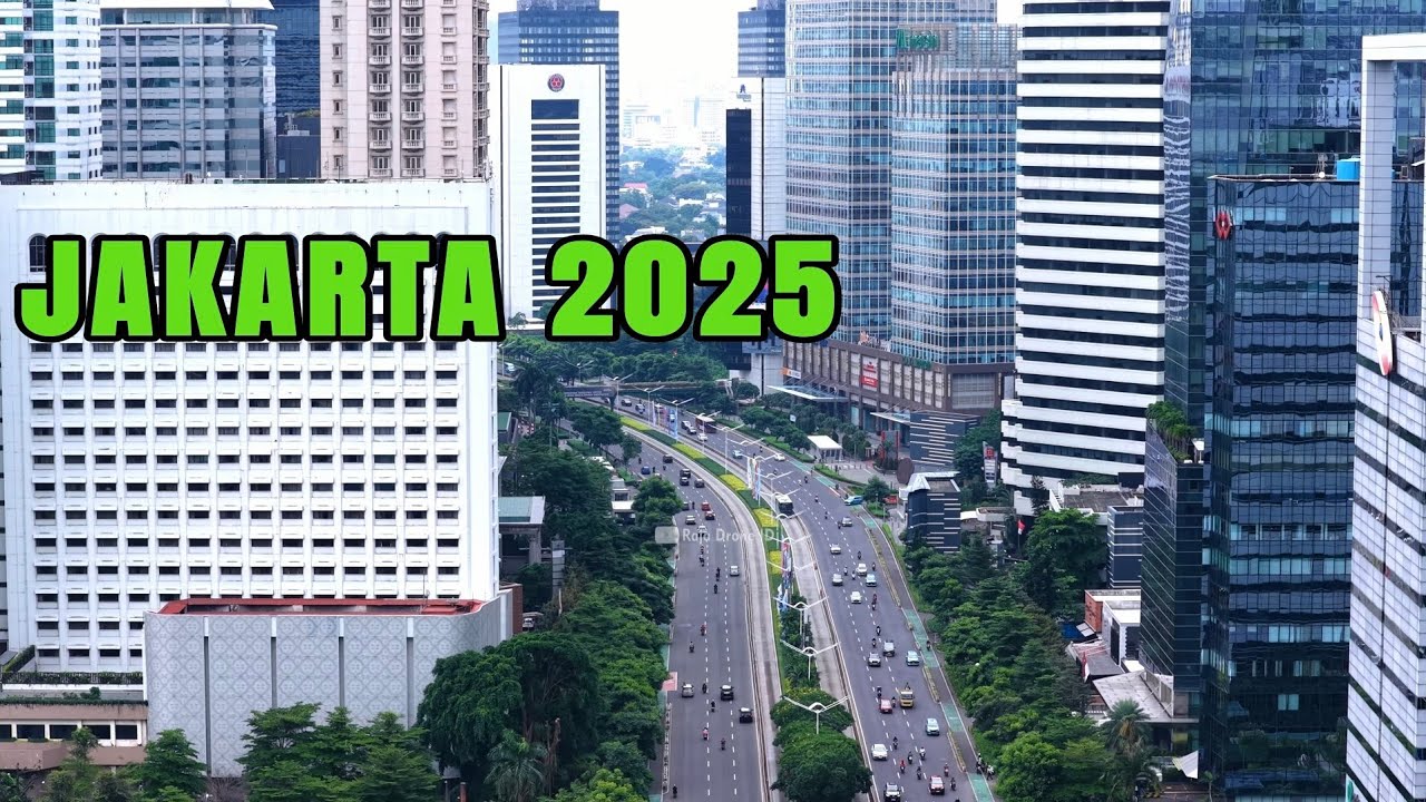 Jakarta 2025, Melihat Gedung - Gedung Pencakar Langit Indonesia dari Udara