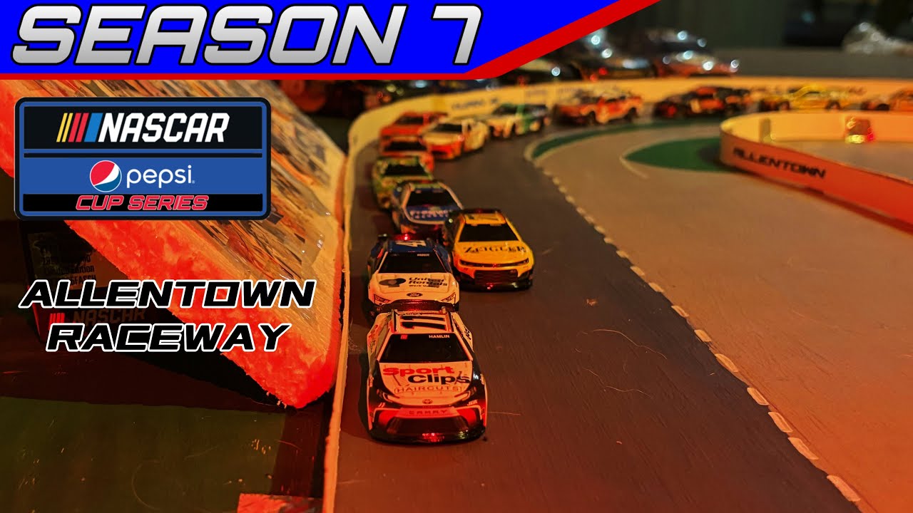 NASCAR Pepsi Cup Series S7 R2: Allentown // NASCAR stop motion