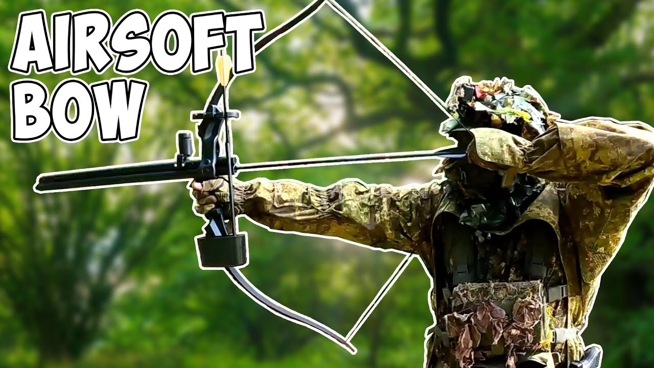 Guy Brings BOW To AIRSOFT Game