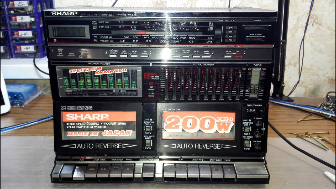 SHARP WF 939  мечта граждан СССР