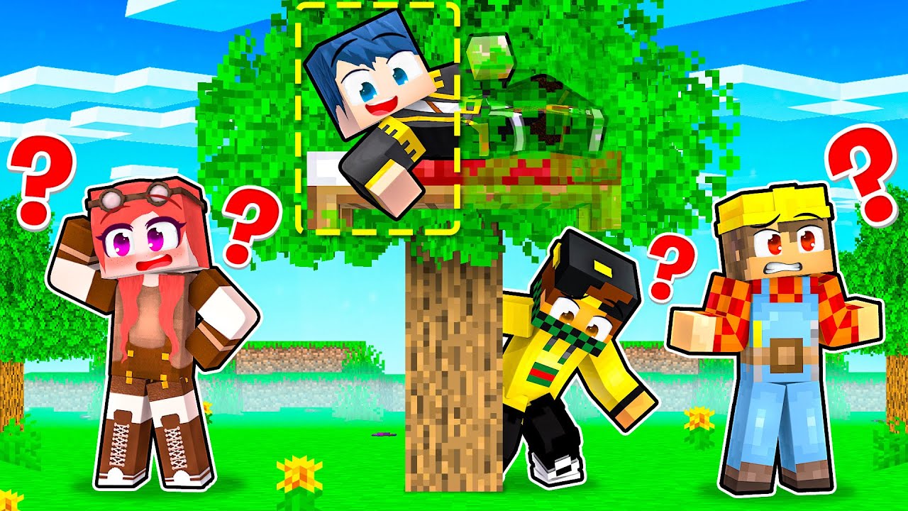 NESSUNO MI PU&Ograve; TROVARE NEL PROP HUNT DI MINECRAFT!
