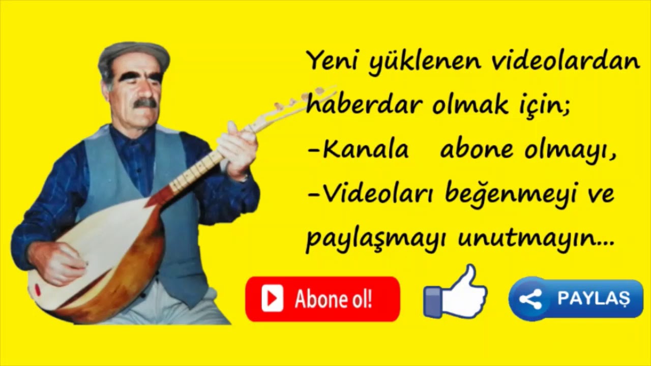 Şu Kanlı Zalimin Ettiği İşler - Âşık Ali Kurt