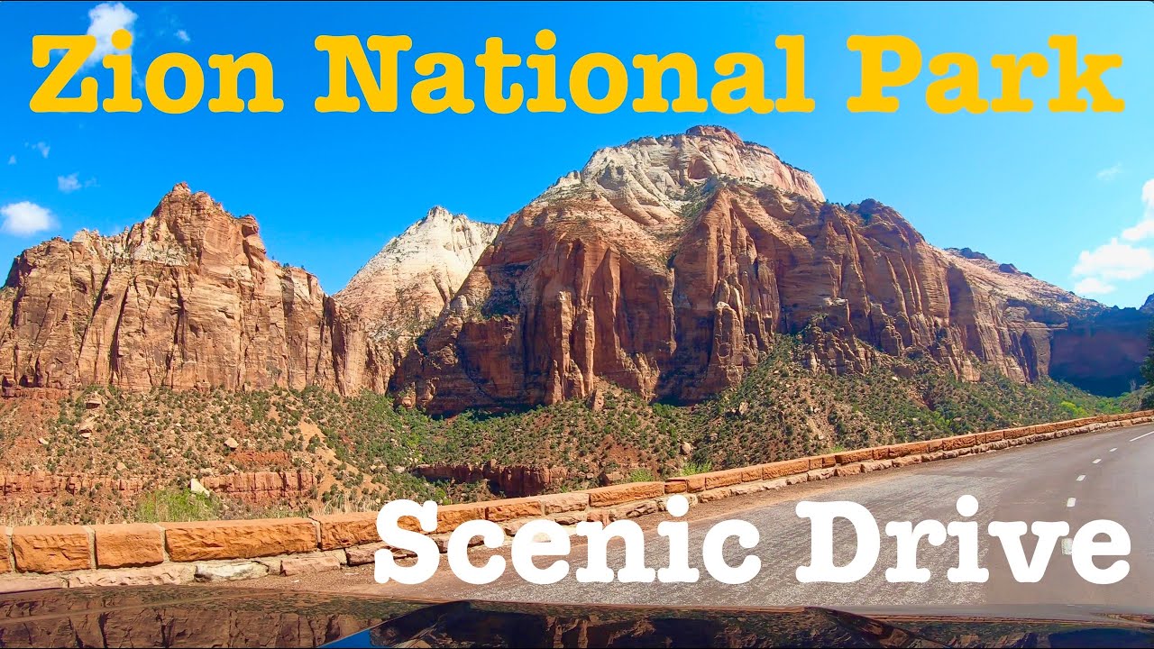 The Most Beautiful Drive In The World (probably). Zion National Park.