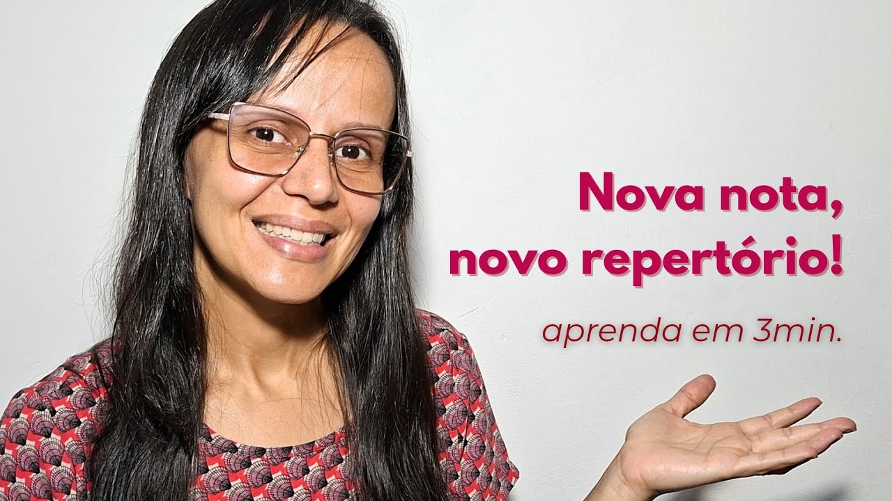 Segunda música na flauta doce | Treine comigo!
