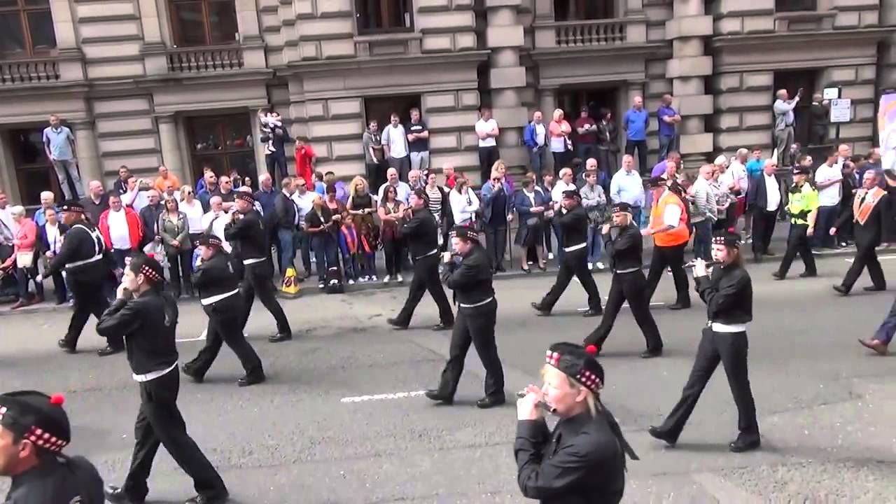KYCFB @ Glasgow Boyne Demonstration 2014, George Street