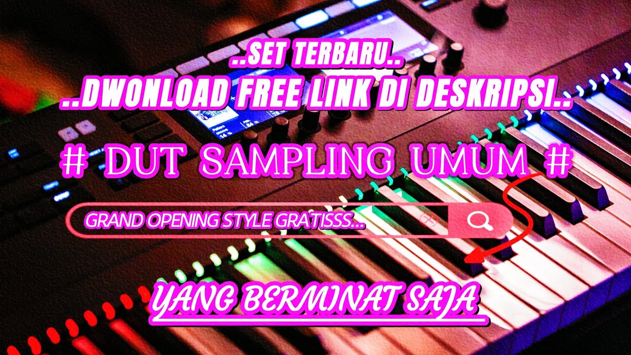 SET FREE ORG // DUT SAMPLING UMUM // DI JAMIN AUDIO GLERR 🔊🔊 // LINK DI DESKRIPSI VIDEO !!#org2025