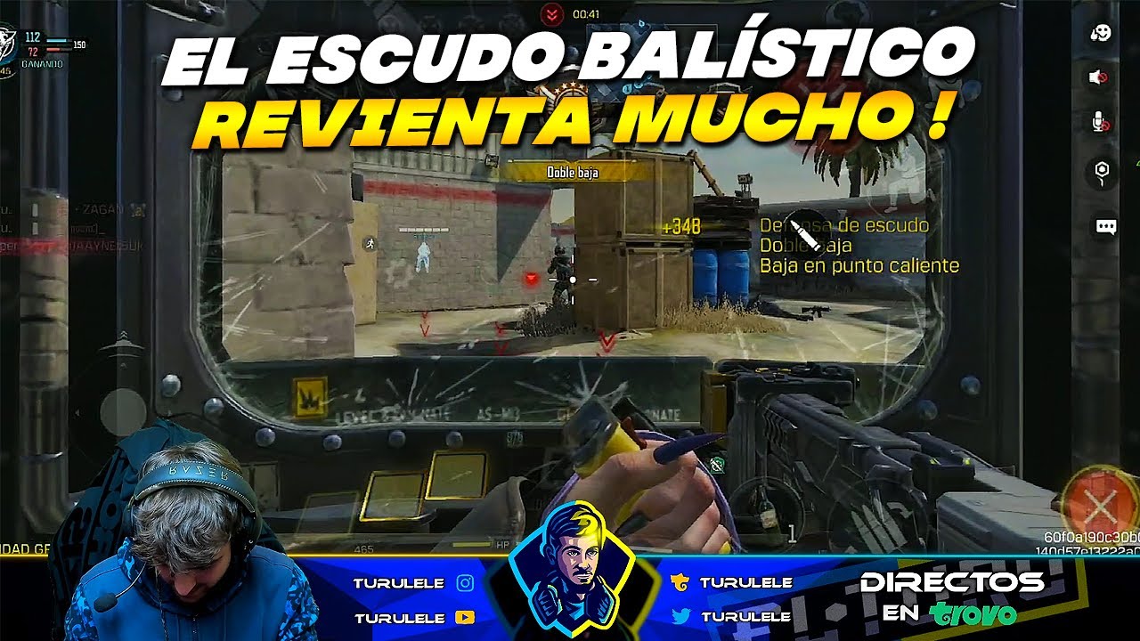 El ESCUDO BALÍSTICO revienta MUCHO 🤯🤯 COD MOBILE