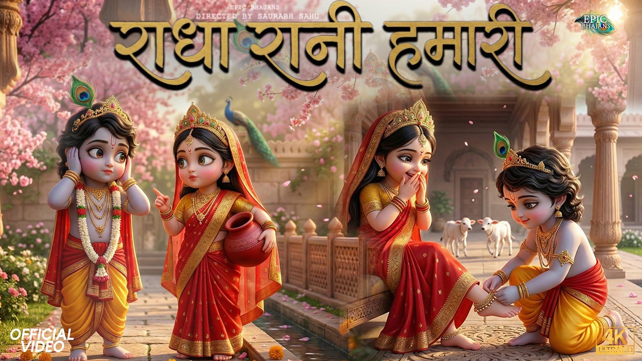 राधा रानी हमारी | Radha Rani Hamari | Saurabh Sahu | Loving Radha Krishna Bhajans