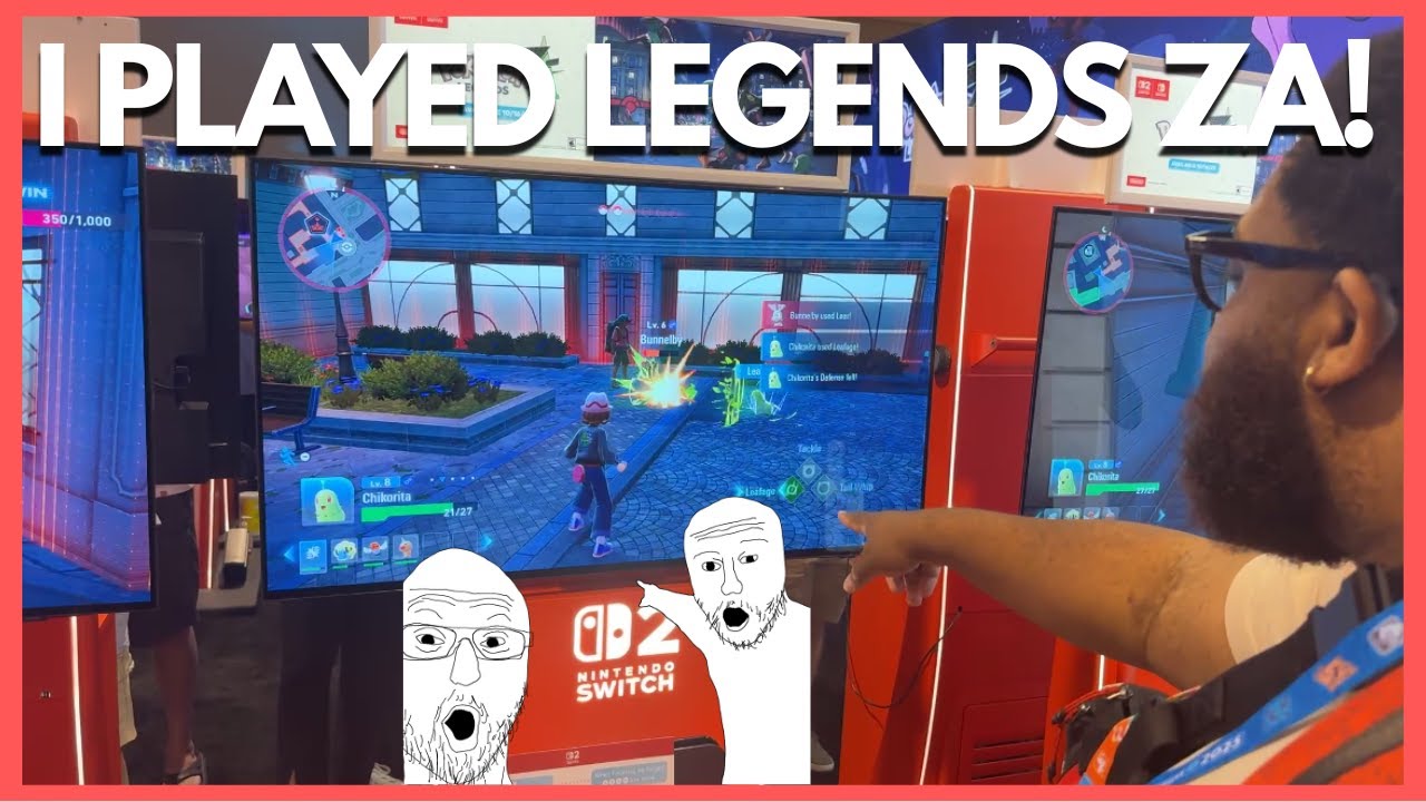 I PLAYED THE POKEMON LEGENDS ZA DEMO!