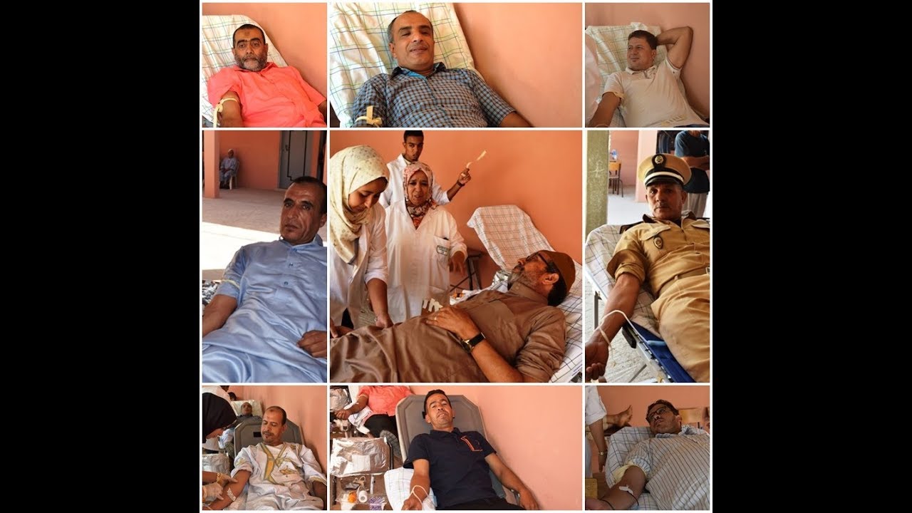 بالفيديو...حملة للتبرع بالدم بالجماعة الترابية تنزرت إقليم تارودانت