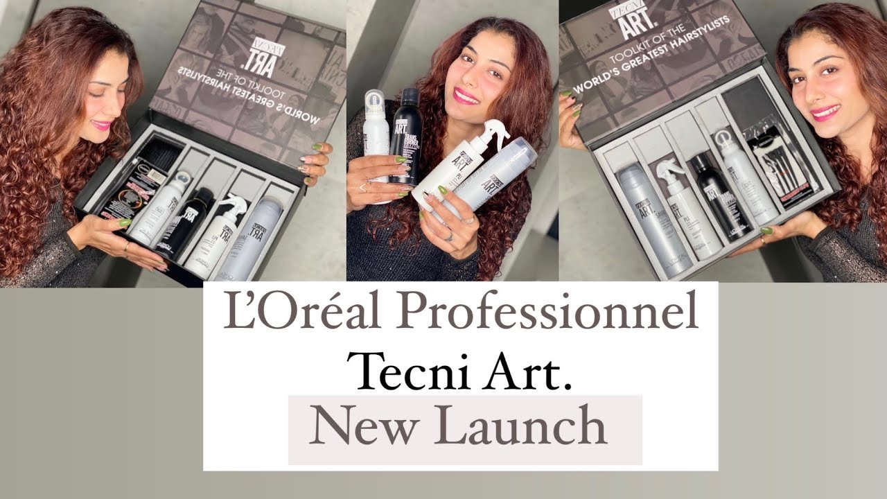 L'Oréal Professionnel | Tecni Art. New launch | Hairstyling products | Time Machine Salon | Mumbai