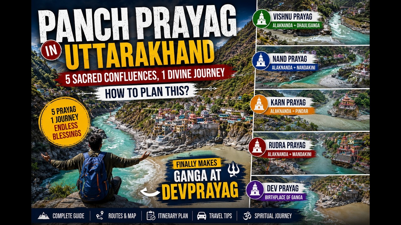 Panch Prayag Yatra | पंच प्रयाग यात्रा | How to plan Panch Pragay Darshan | Dev Prayag | Ganga