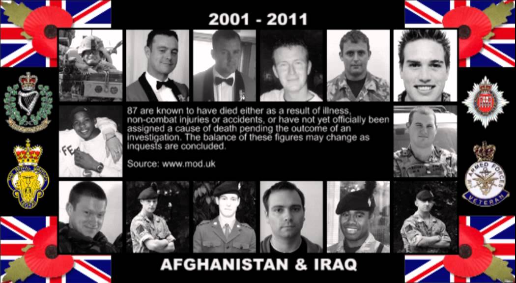 The Fallen Irish 2001-2011 (Afghanistan & Iraq)