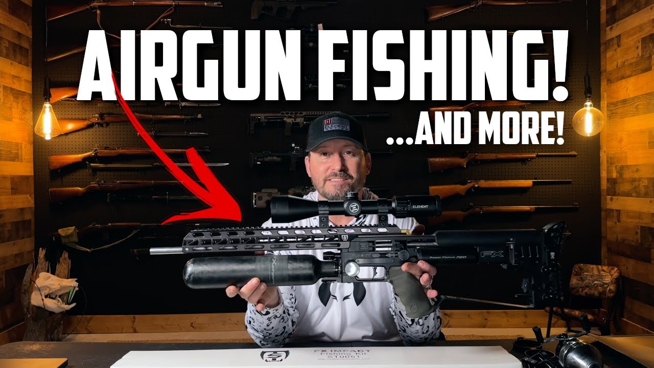 FX Impact M3 / Saber Tactical Arrow Fishing / Airgun Hunting Kit Do EVERYTHING!