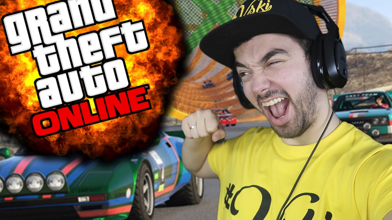 GTA V ONLINE PC #88 NOVAS CORRIDAS ACROBÁTICAS !