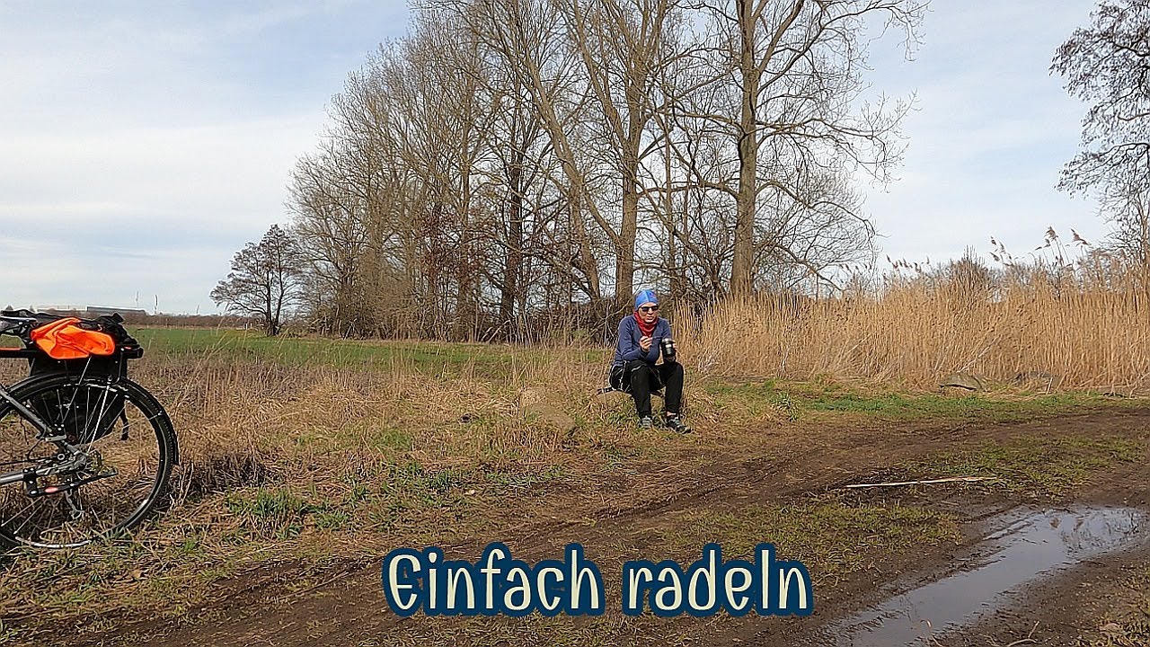 Mit dem Rad Richtung Taucha