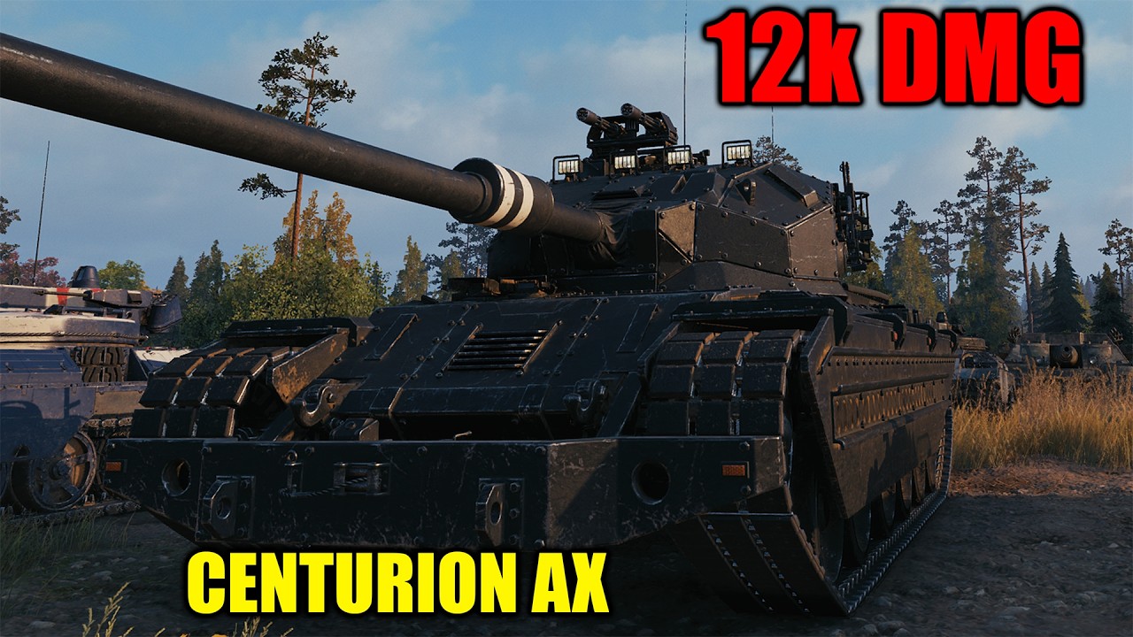 Centurion AX :  3rd Mark With Style | WoT Replay