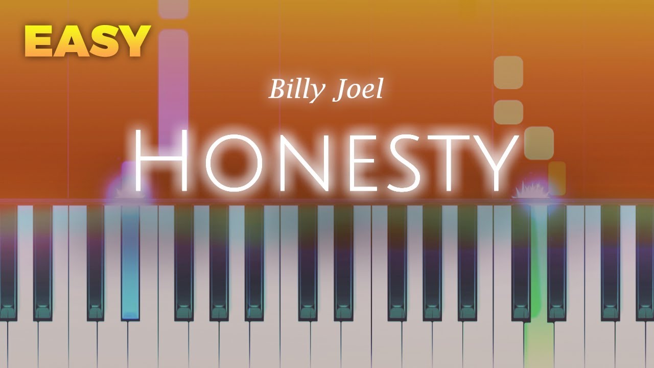 Billy Joel - Honesty - EASY Piano TUTORIAL by Piano Fun Play