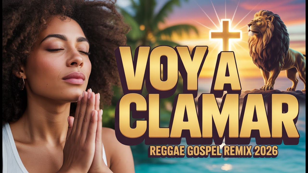 Voy a Clamar 🙏 (Reggae Gospel Remix 2026) - Música para Orar y Meditar 🦁🔥
