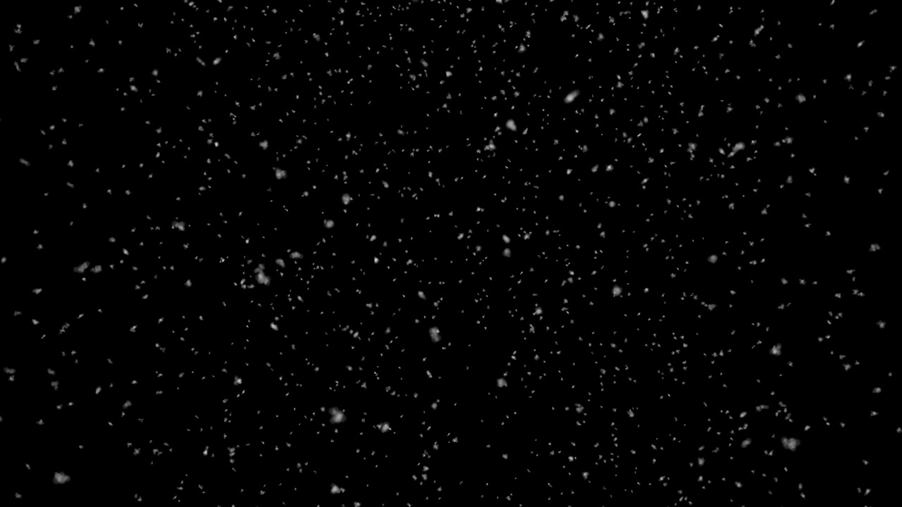 Realistic Snow Falling [Free Stock Footage / 4K HD Video Special Effects]
