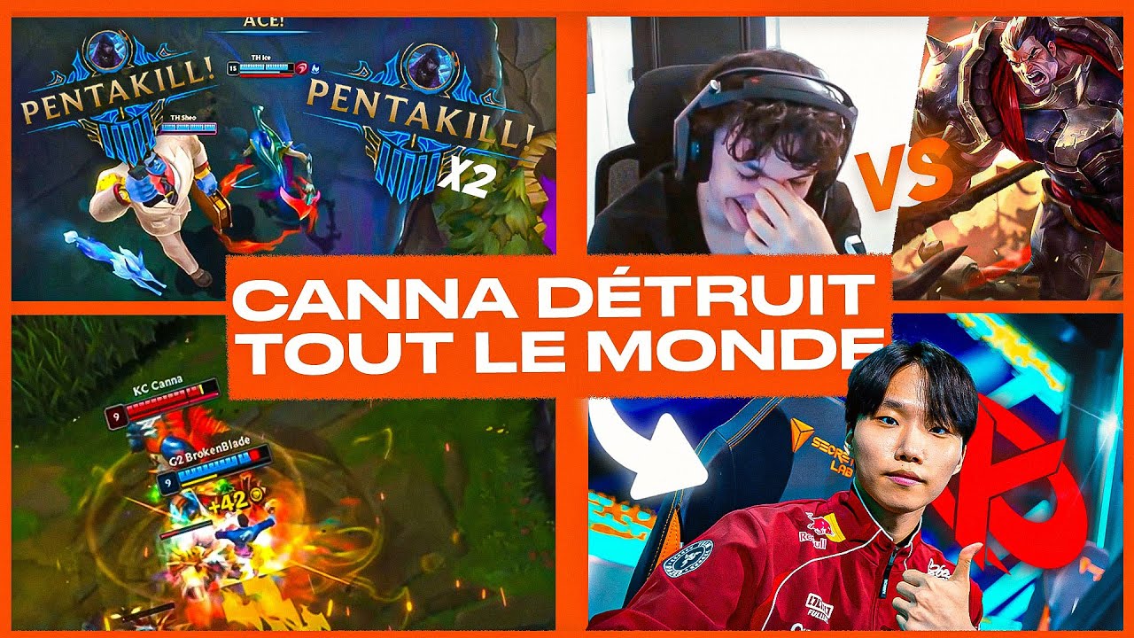 KC CANNA DÉTRUIT LA TOPLANE LEC, DES PENTAKILLS DE PARTOUT (BEST OF OTP)