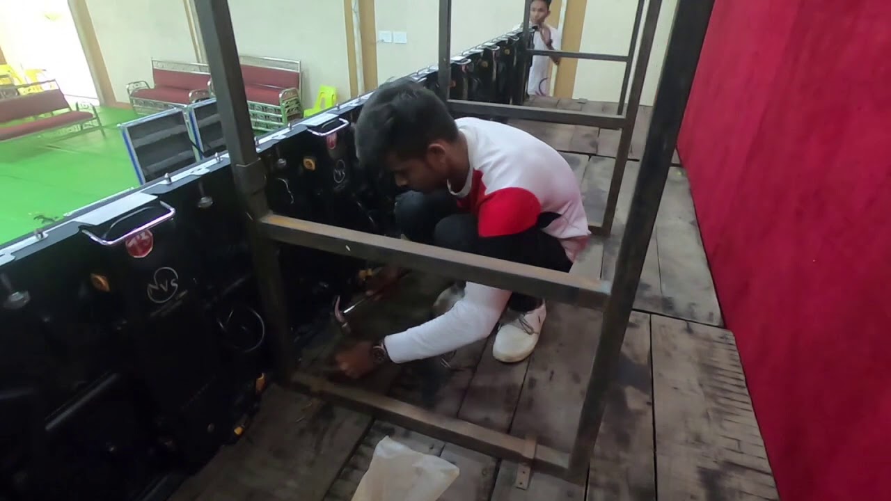 INSTALLATION OF LED WALL BY SAI VIDEO VISION// 8 BY 20 SIZE