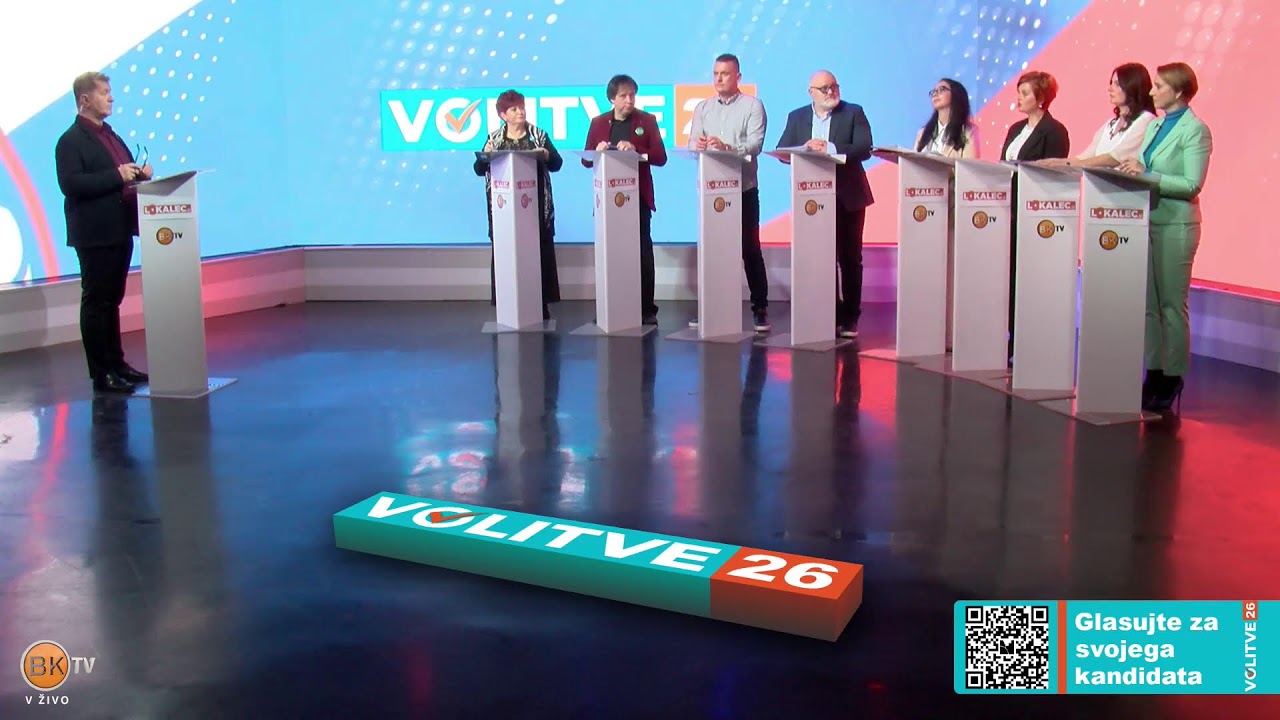 V ŽIVO: Soočenje kandidatov 8 VE