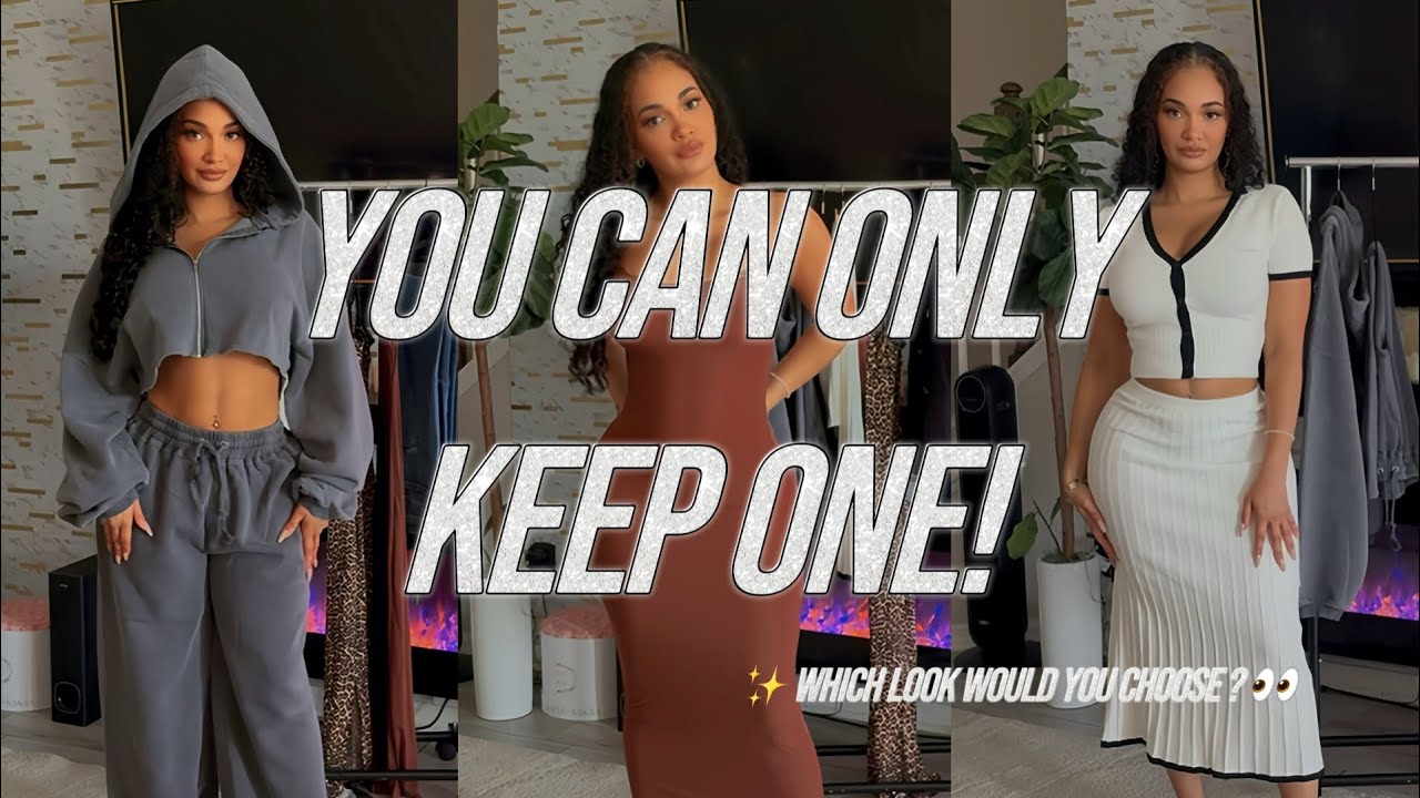 You Can Only Keep One! Which Look Would You Choose? 👀 | Fashion Nova Try-On Haul