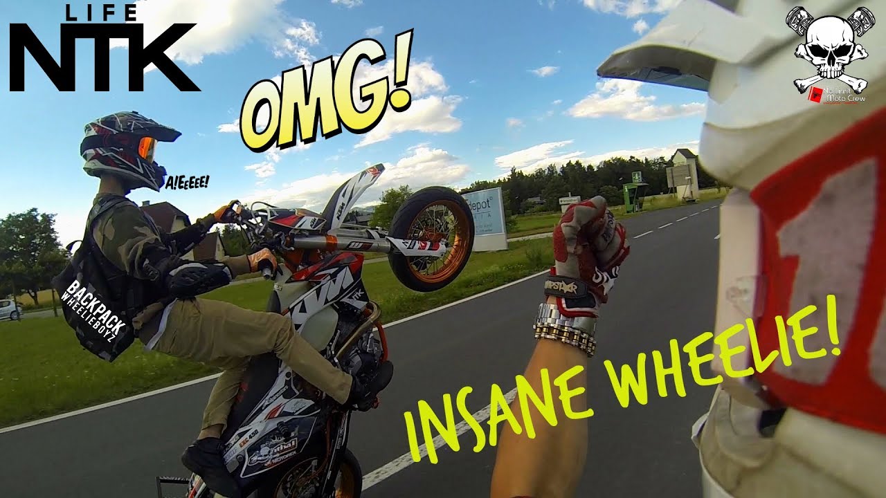 SUPERMOTO MADNESS!😈Meetup with NTKLife, Zegast and Sheepymoto/NoLimit/Wheelies/KTM EXC 350, 450,12o