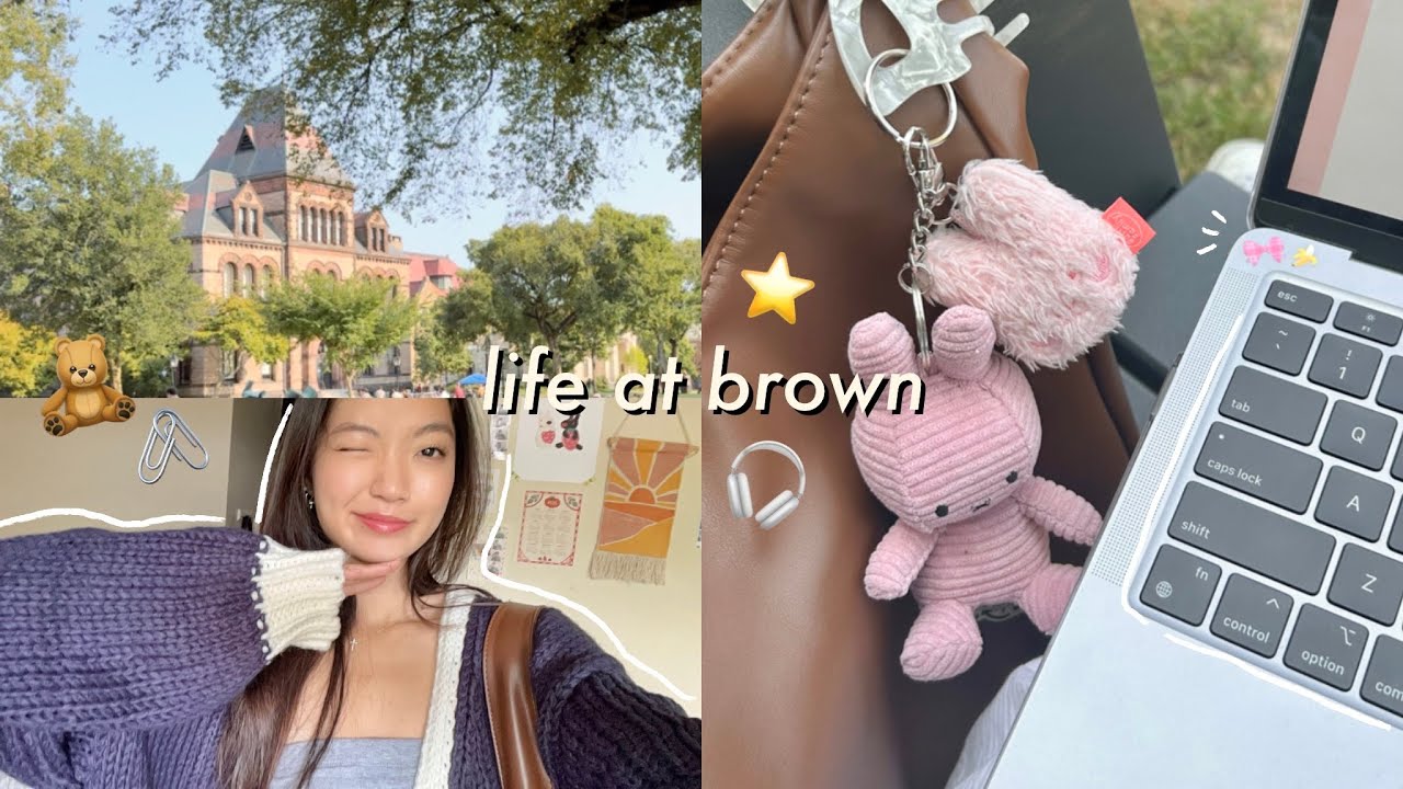 жизнь в Университете Брауна 🧸🎧 | учебные ресурсы, лекции и просто жизнь