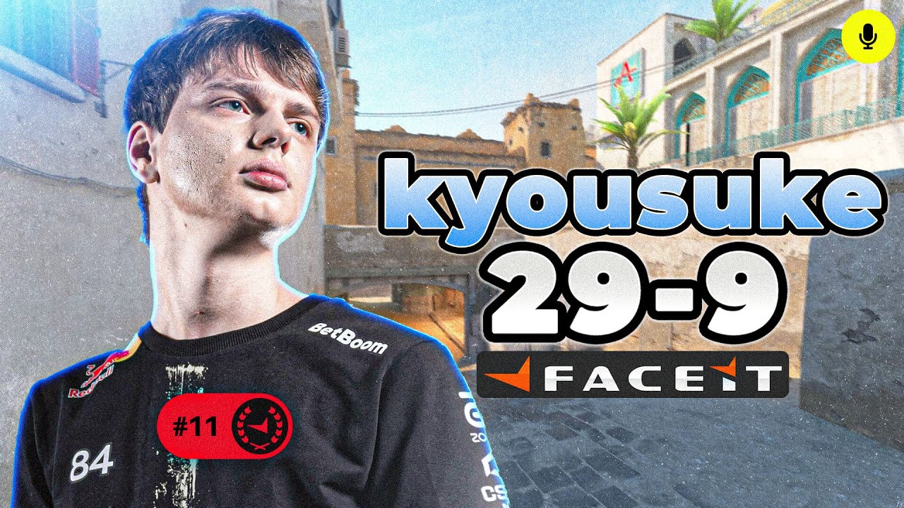 CS2 POV | kyousuke FACEIT Ranked Solo Q with Voice Comms (Dust 2)