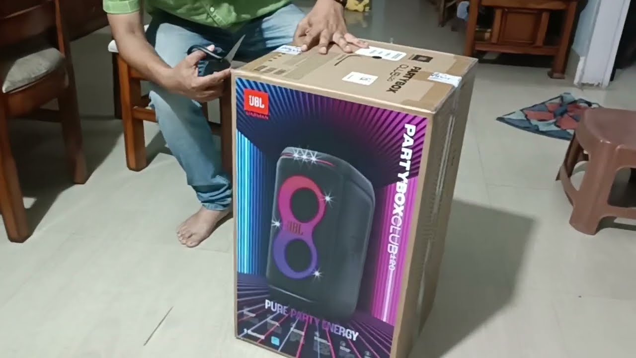 Unboxing JBL Partybox Club 120