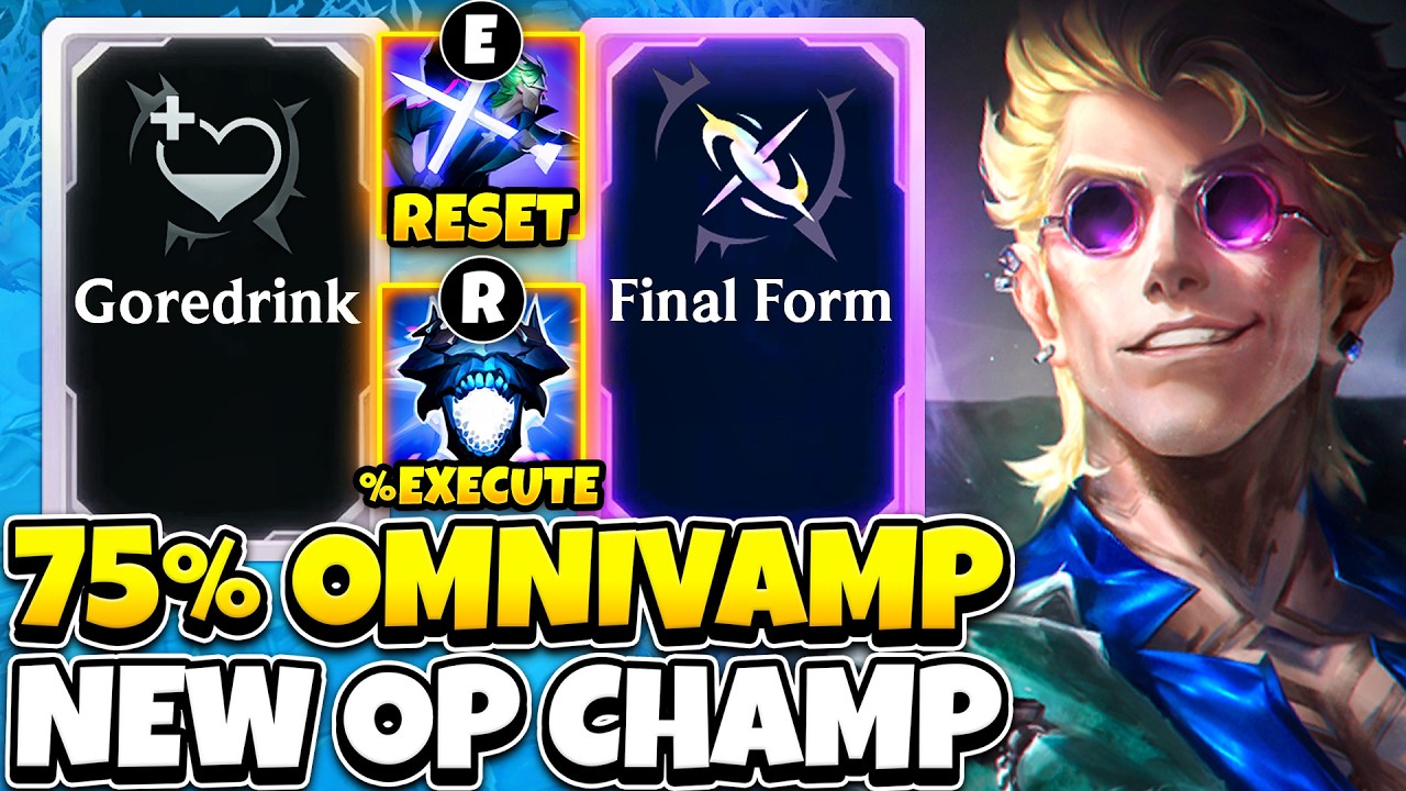 75% Omnivamp Locke: Infinite E Resets & Executes | ARAM Mayhem