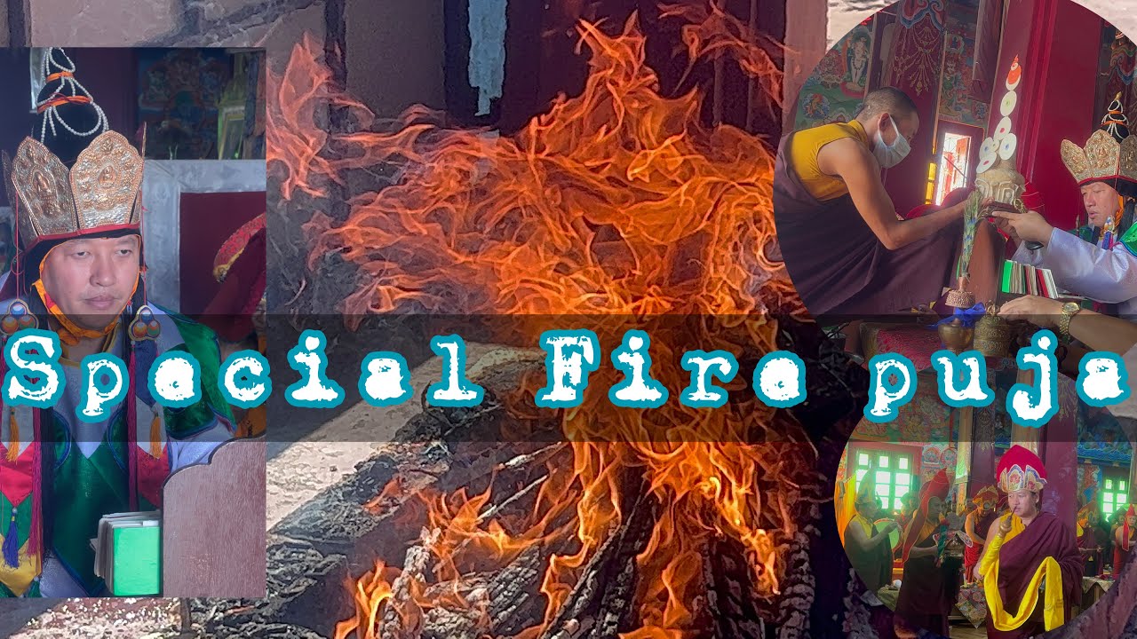 Special fire puja for world peace and all sentient beings good health and long live