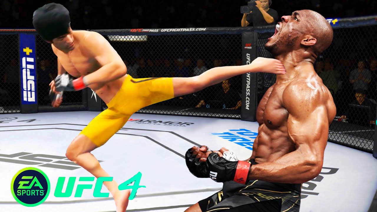 UFC4 Брюс Ли против Камару Усмана EA Sports UFC 4 PS5