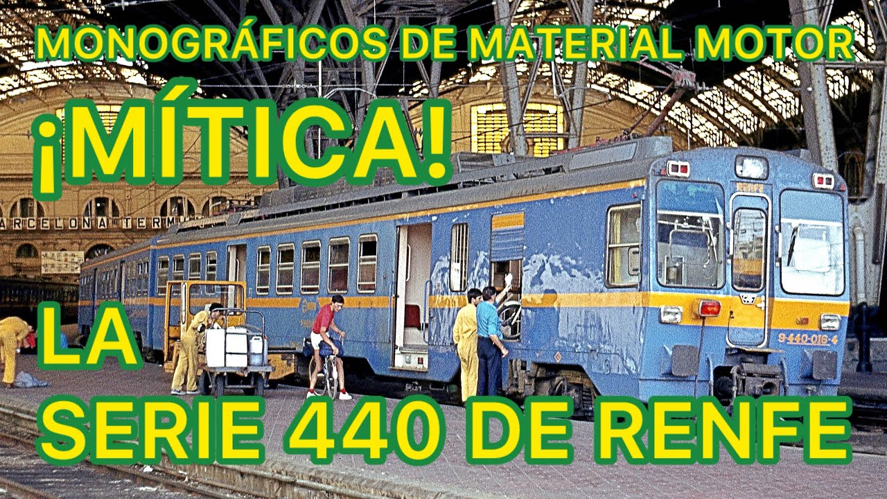 ⚙️Los MEJORES TRENES de Cercanías que ha tenido Renfe, la serie 440 descubre por qué MMM28