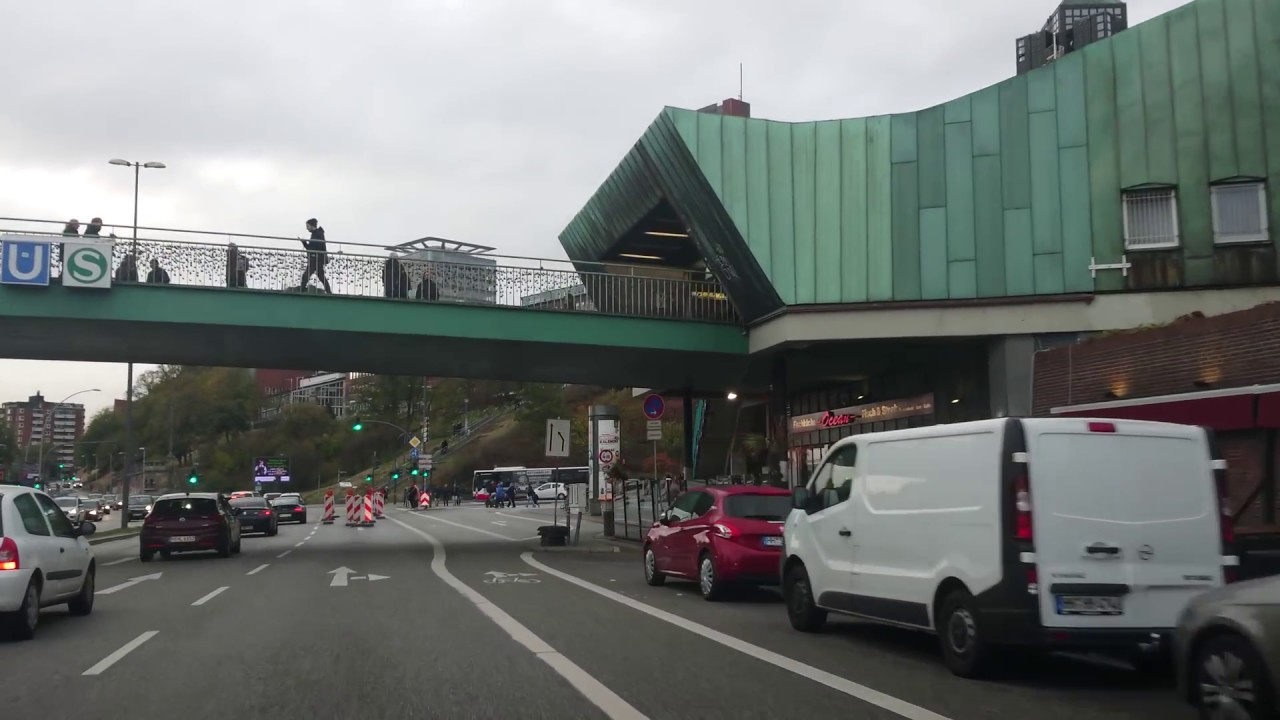 Driving 4 Hamburg City 4K 2018 October