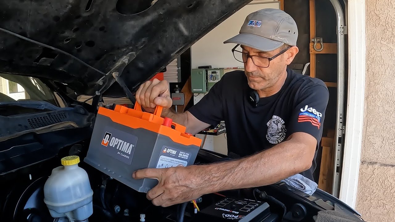 Installing a New Optima QH6 Lithium Battery - Orange Top
