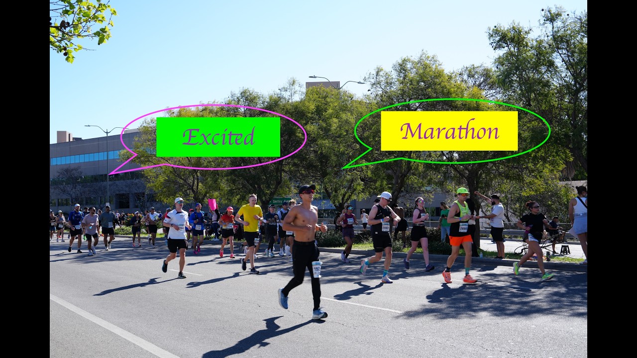 2026 Marathon in LA | Drumming inspired | shouts pushed | #2026 | #marathon | #LA| #new |