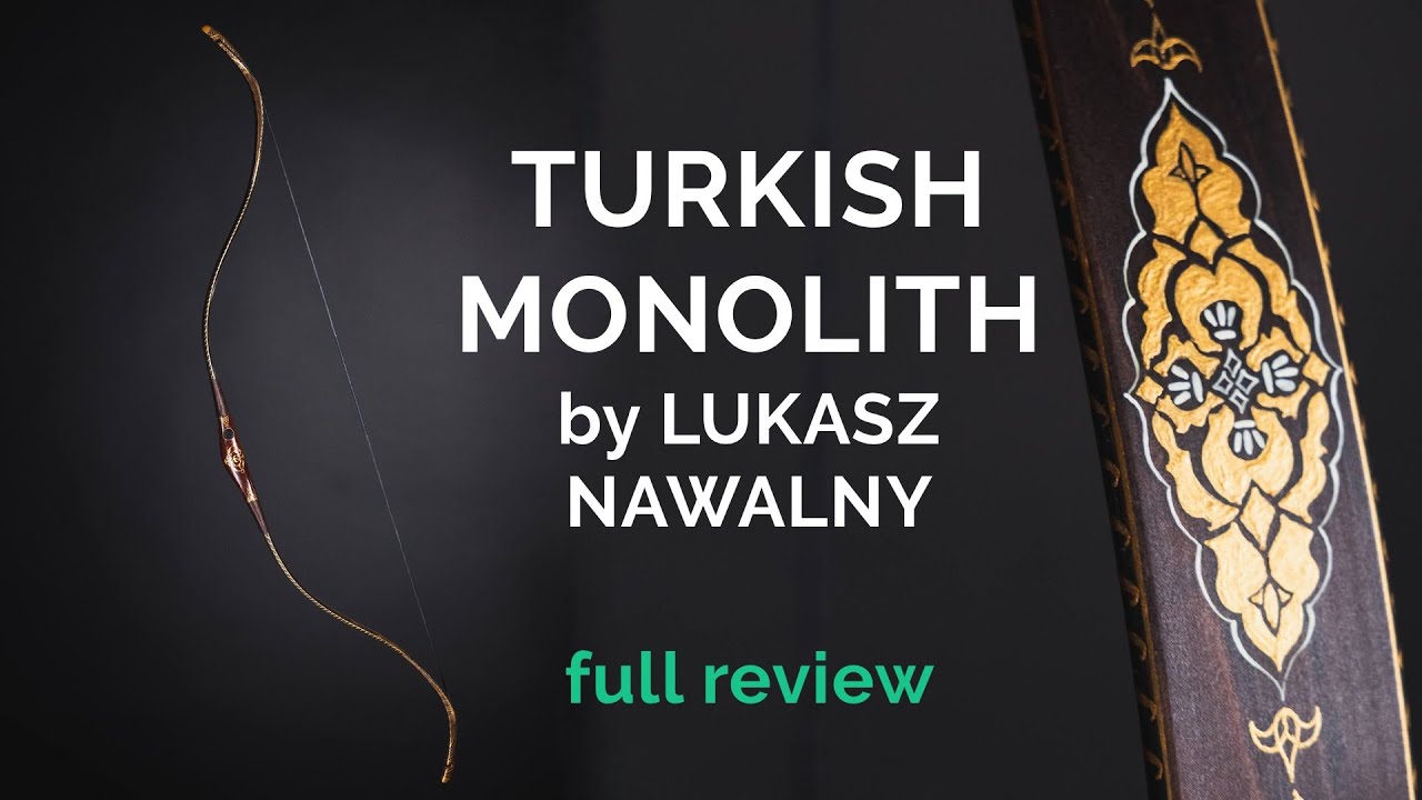 MOST EXPENSIVE BOW I have tested! Turkish bow Monolith by Lukasz Nawalny (Review, archery test)