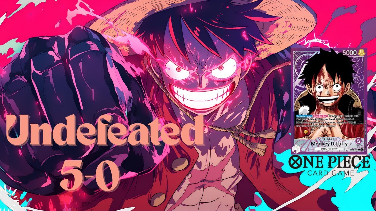 5-0 Undefeated Purple Luffy Deck! OP11 TCG Deck Profile and Breakdown !!