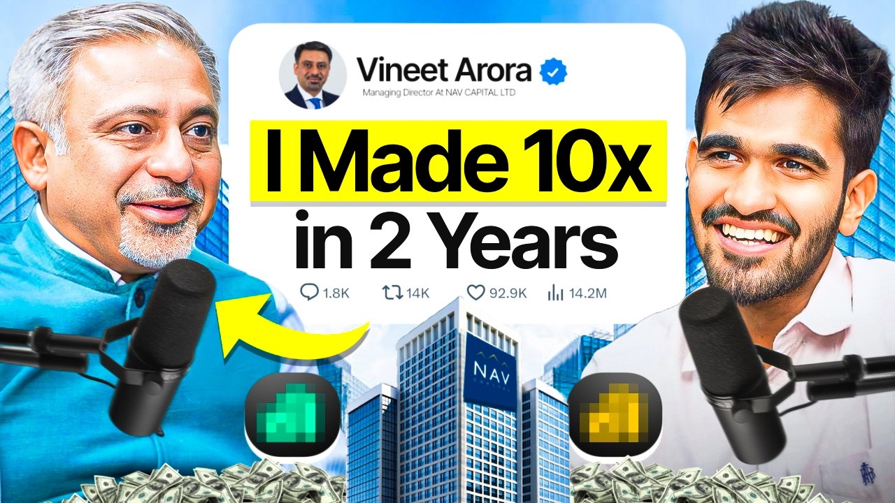 ₹2000 Crore Fund Manager's 5-Point Formula to Find 100X Small Cap Stocks | Kushal Lodha #260