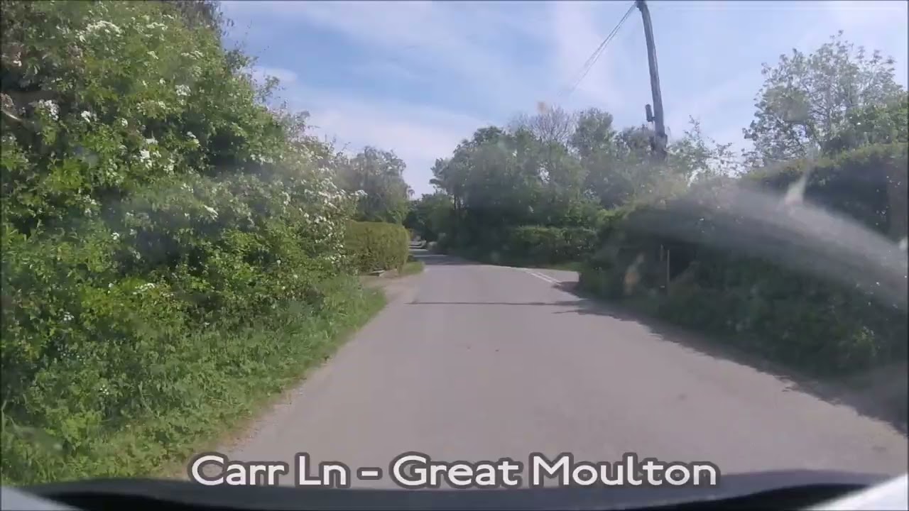 UK railway crossing | Great Moulton | Carr Ln | #176