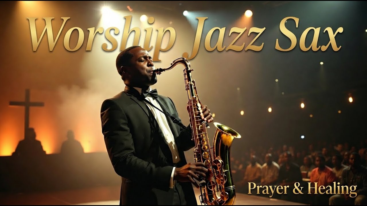Worship Saxophone BGM 🕊️ Peaceful Music for Prayer, Healing & Deep Sleep (3 Hours) 