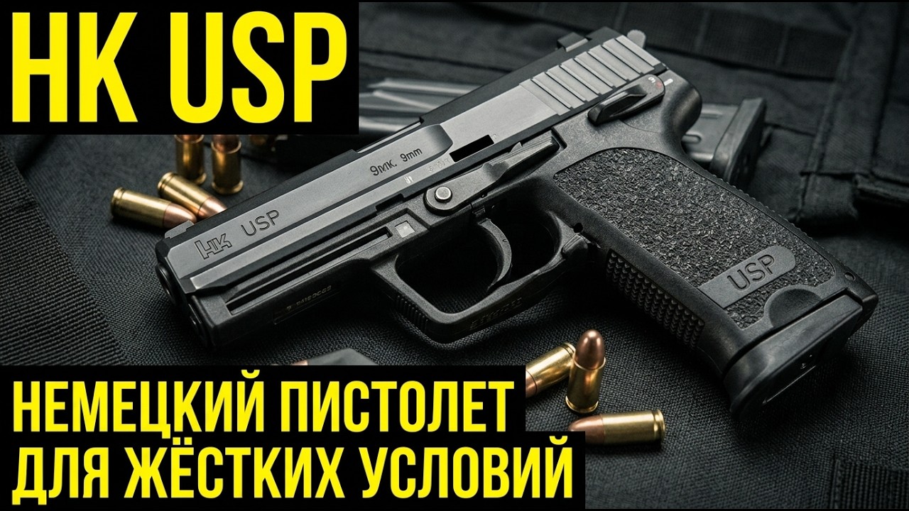 HK USP &mdash; легендарный немецкий пистолет, созданный с упором на надёжность